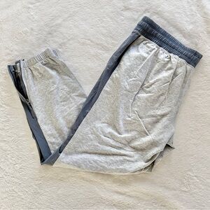 C9 by Champion Two Tone French Terry Zip Ankle Joggers Gray Size XXL